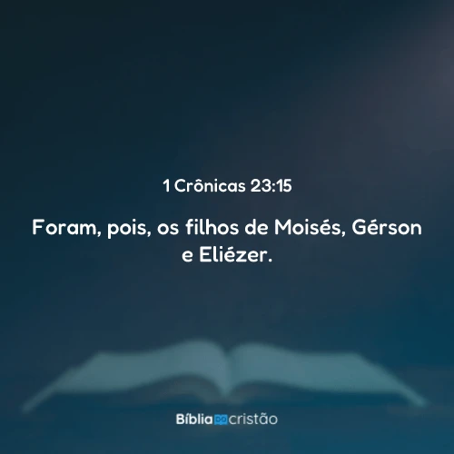1 Crônicas 23:15