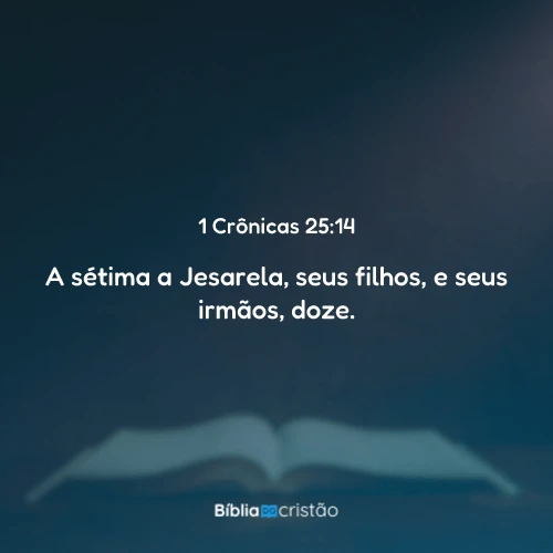 1 Crônicas 25:14