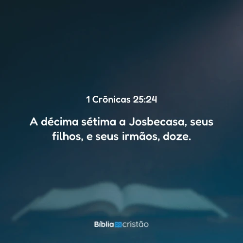 1 Crônicas 25:24