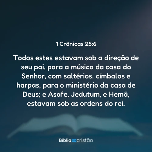 1 Crônicas 25:6