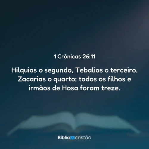 1 Crônicas 26:11