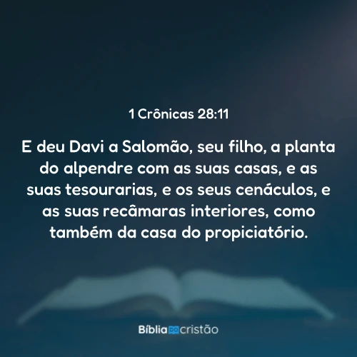 1 Crônicas 28:11