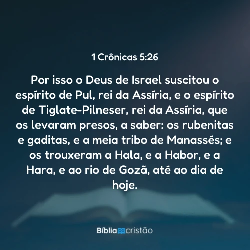 1 Crônicas 5:26