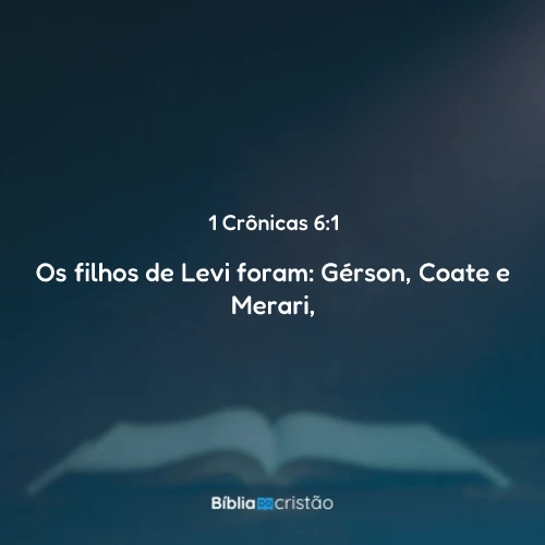 1 Crônicas 6:1