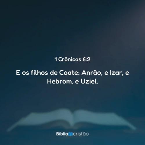 1 Crônicas 6:2