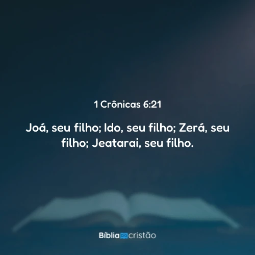 1 Crônicas 6:21