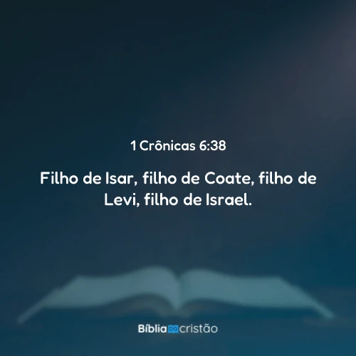 1 Crônicas 6:38