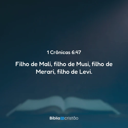 1 Crônicas 6:47
