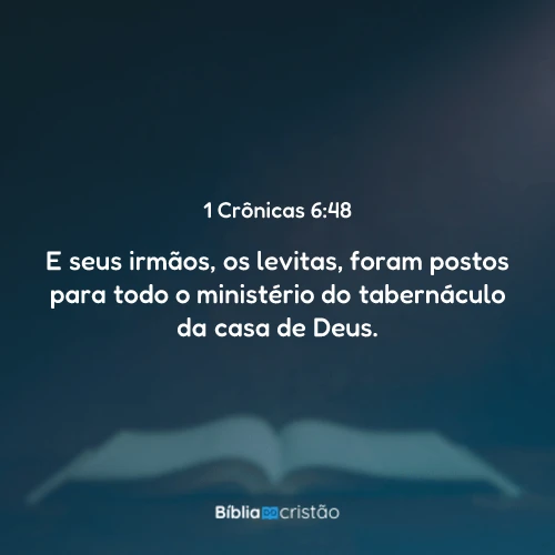 1 Crônicas 6:48