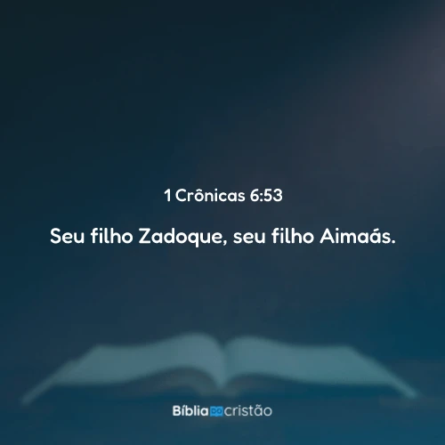 1 Crônicas 6:53