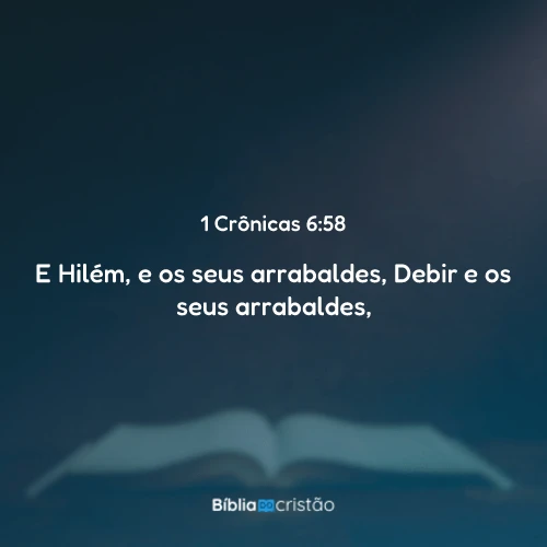 1 Crônicas 6:58