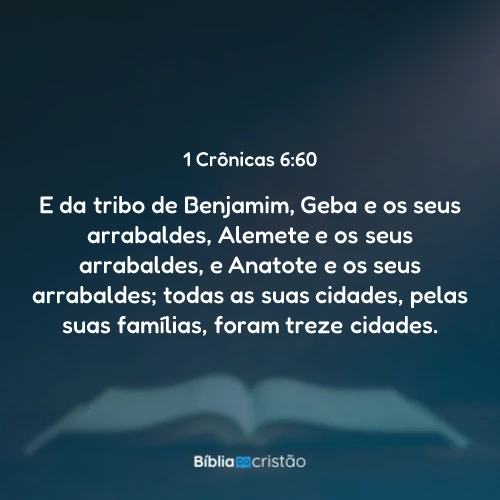 1 Crônicas 6:60