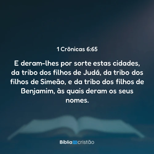 1 Crônicas 6:65