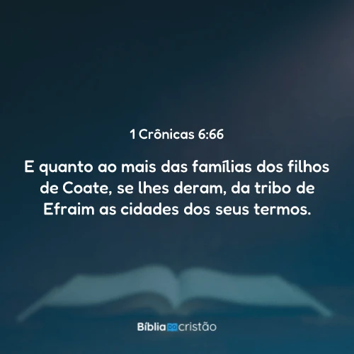 1 Crônicas 6:66