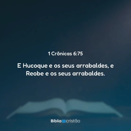 1 Crônicas 6:75
