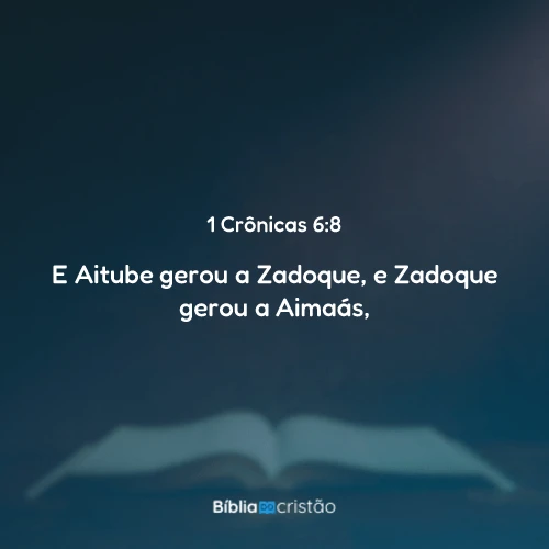 1 Crônicas 6:8