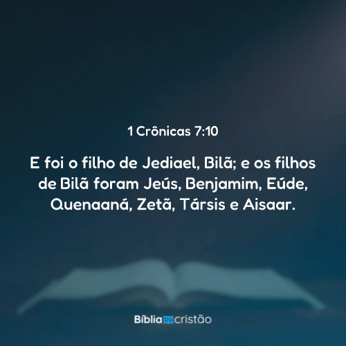 1 Crônicas 7:10