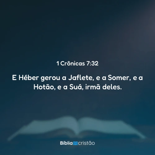 1 Crônicas 7:32