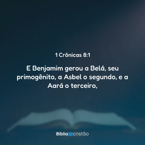 1 Crônicas 8:1