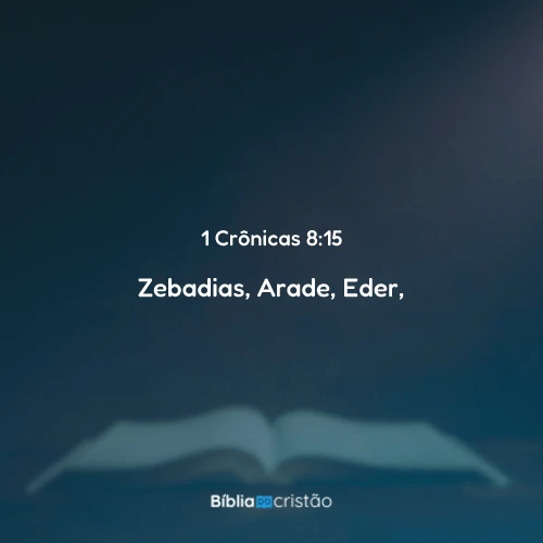 1 Crônicas 8:15