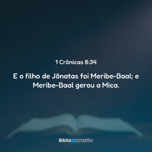 1 Crônicas 8:34