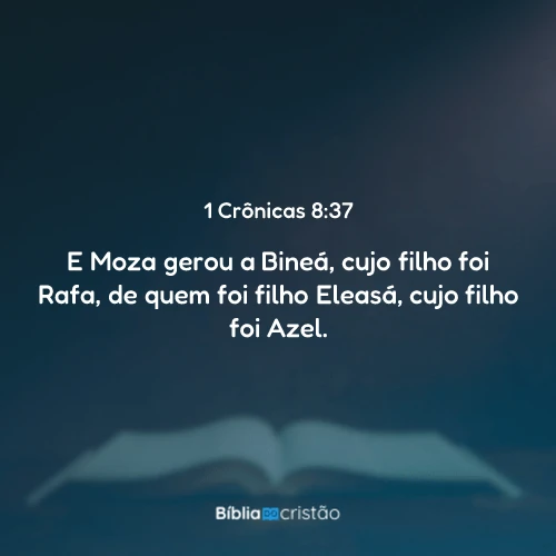 1 Crônicas 8:37