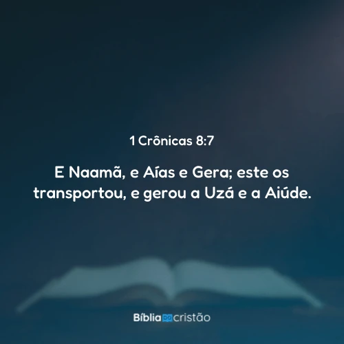 1 Crônicas 8:7