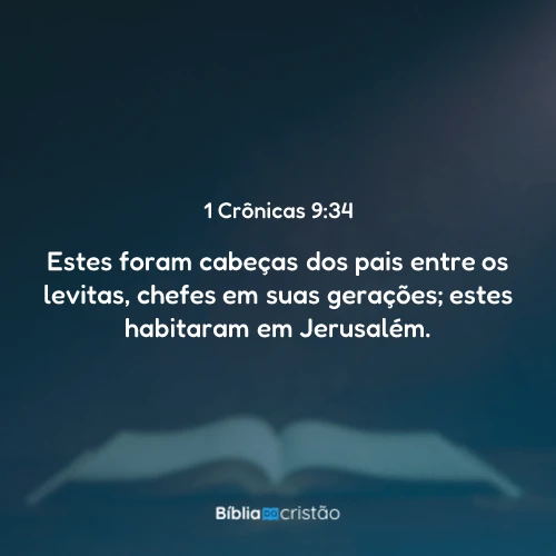 1 Crônicas 9:34