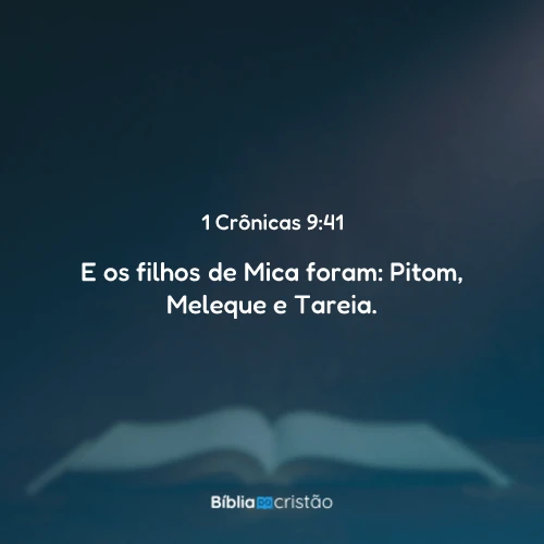 1 Crônicas 9:41