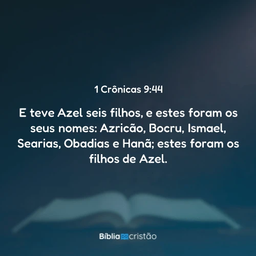 1 Crônicas 9:44