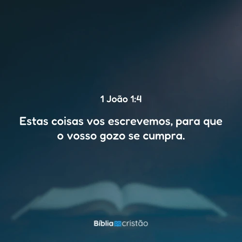 1 João 1:4