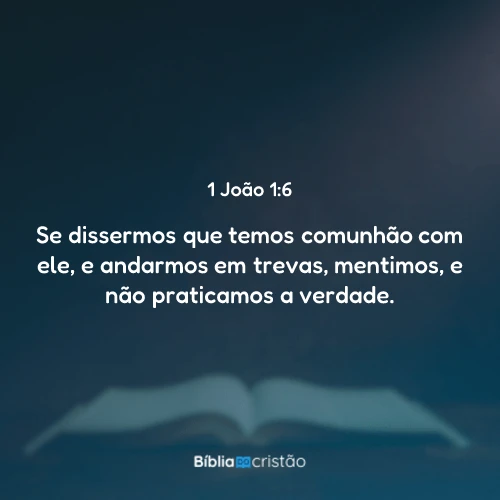 1 João 1:6