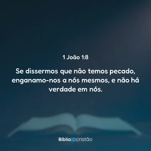 1 João 1:8