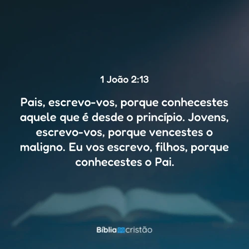 1 João 2:13