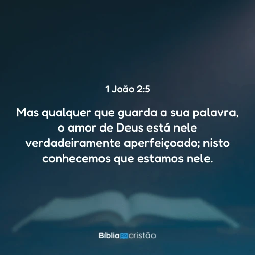 1 João 2:5