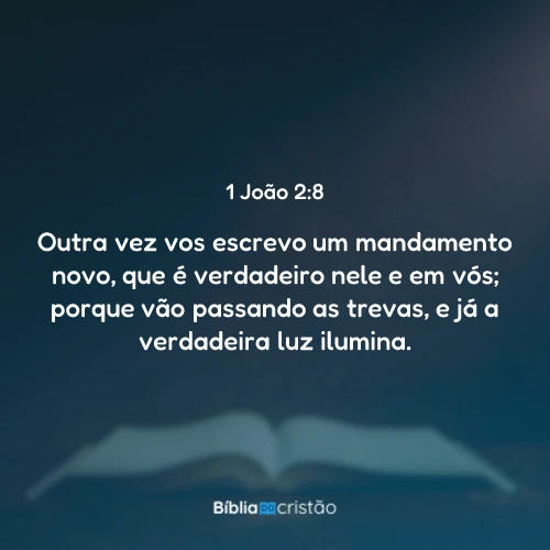 1 João 2:8
