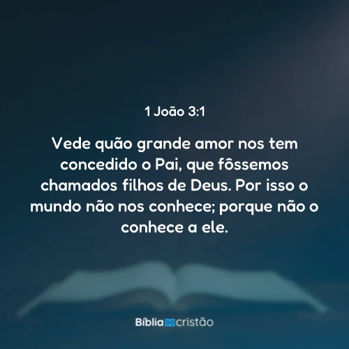 1 João 3:1