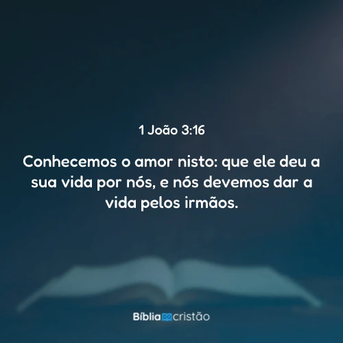1 João 3:16