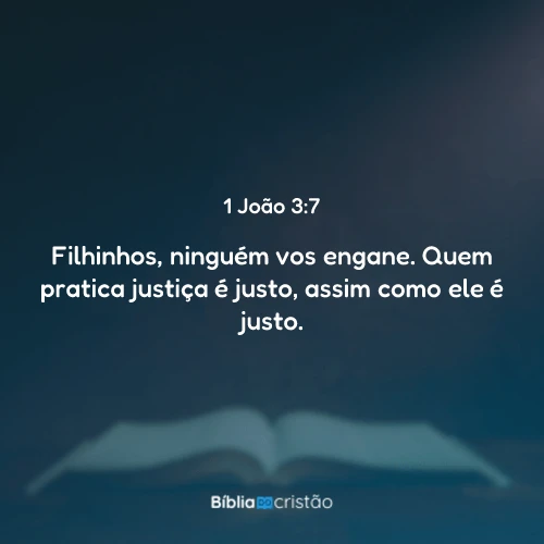 1 João 3:7