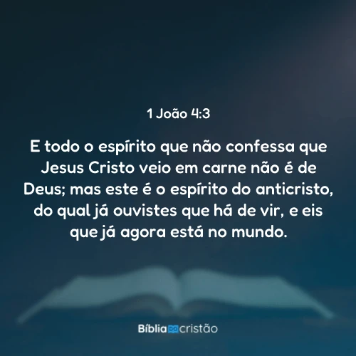 1 João 4:3
