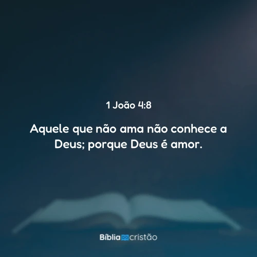 1 João 4:8