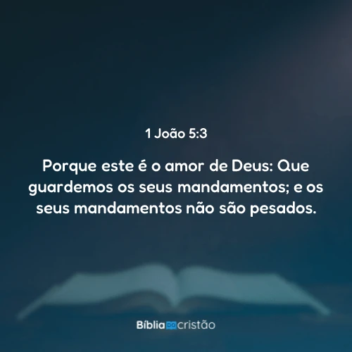 1 João 5:3