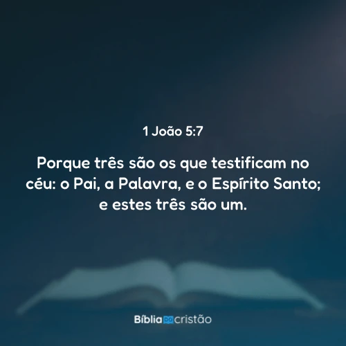 1 João 5:7