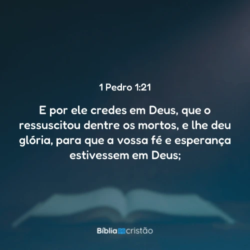 1 Pedro 1:21