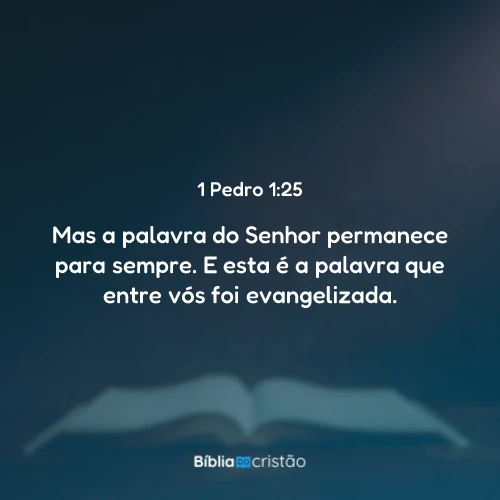 1 Pedro 1:25