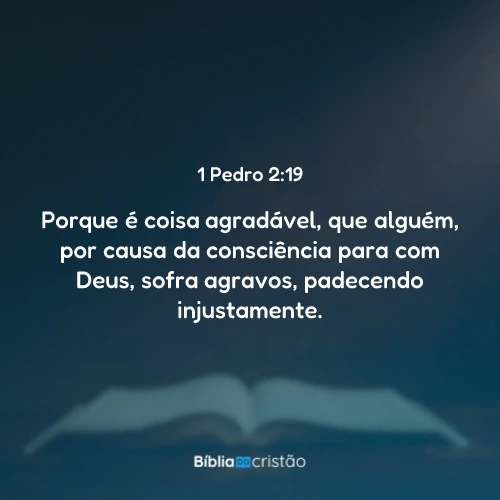 1 Pedro 2:19