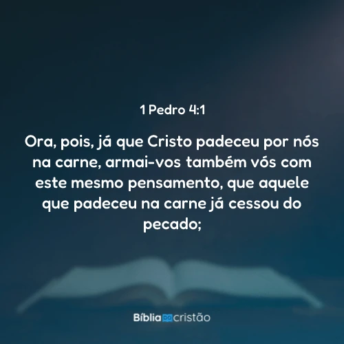 1 Pedro 4:1