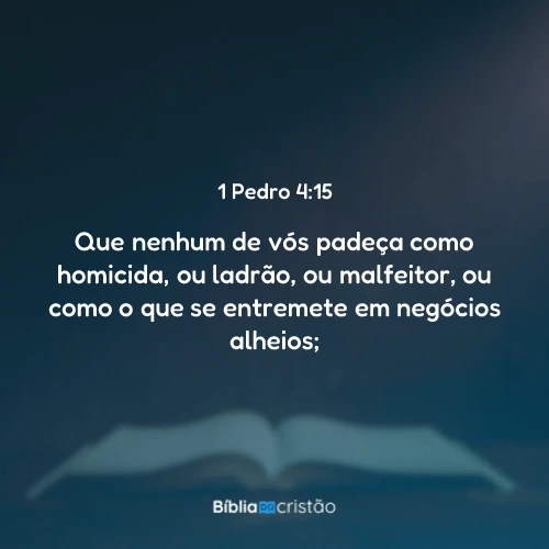 1 Pedro 4:15