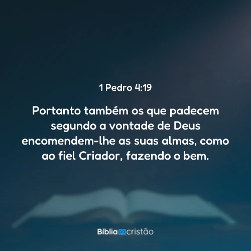 1 Pedro 4:19