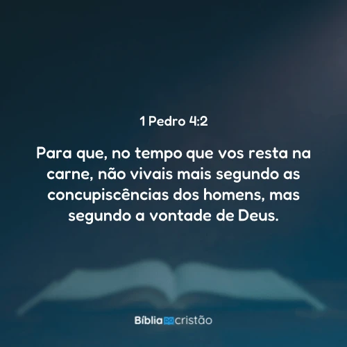 1 Pedro 4:2